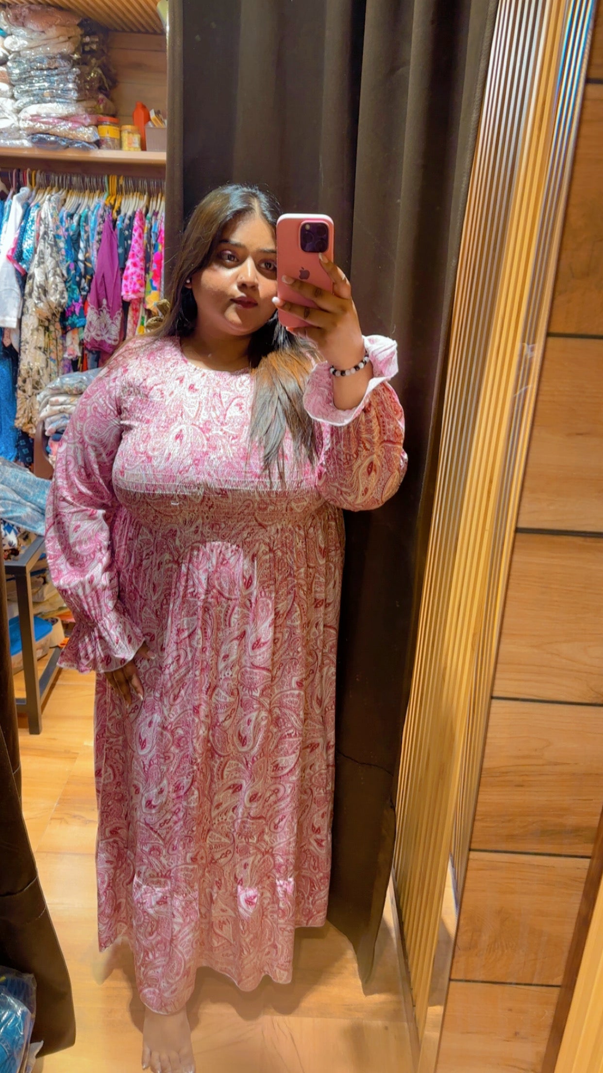 PRINTED LONG MAXI DRESSES