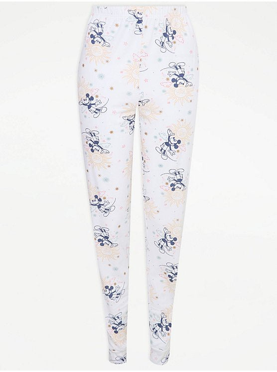 Mickey Mouse Nightsuit Pink Sun & Stars Short Sleeve Pyjamas