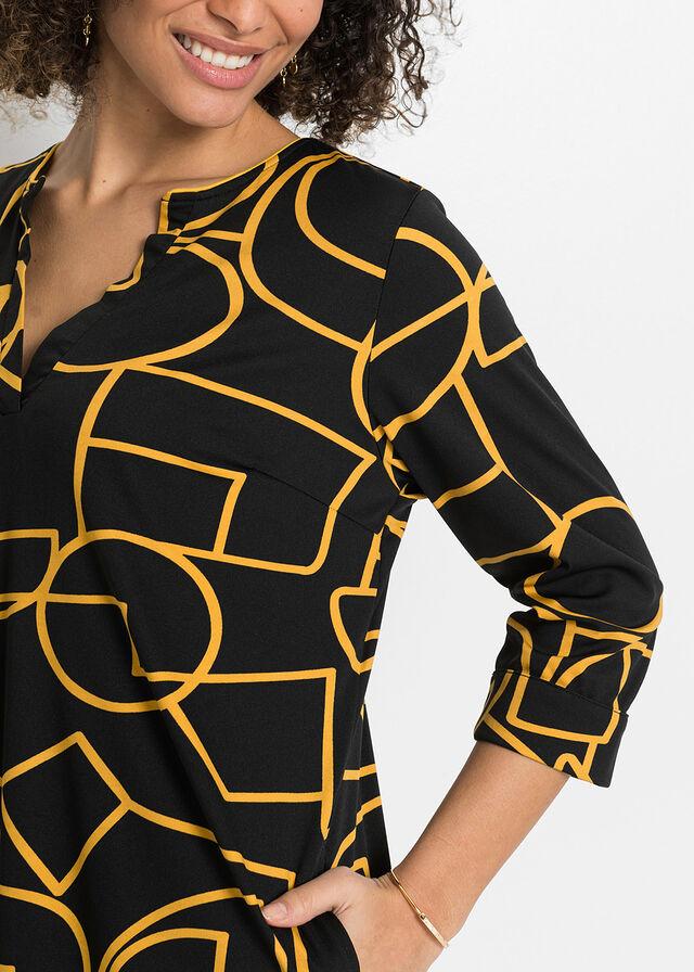 ABSTRACT PRINT DRESS