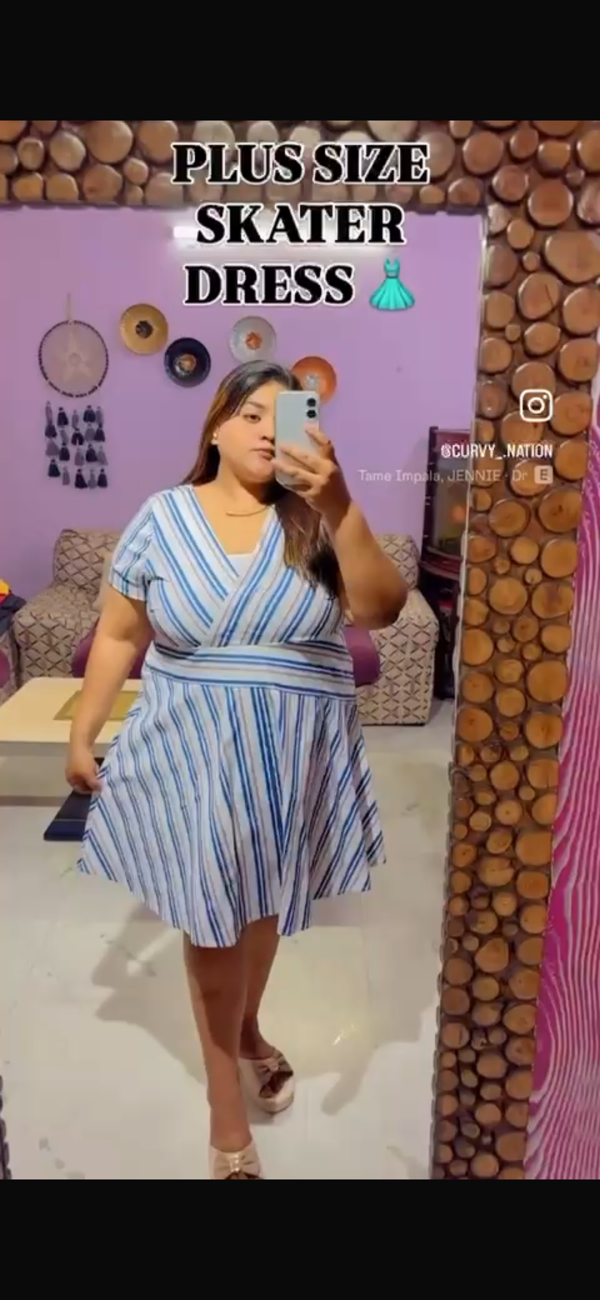 PLUS SIZE SKATER DRESS 👗
