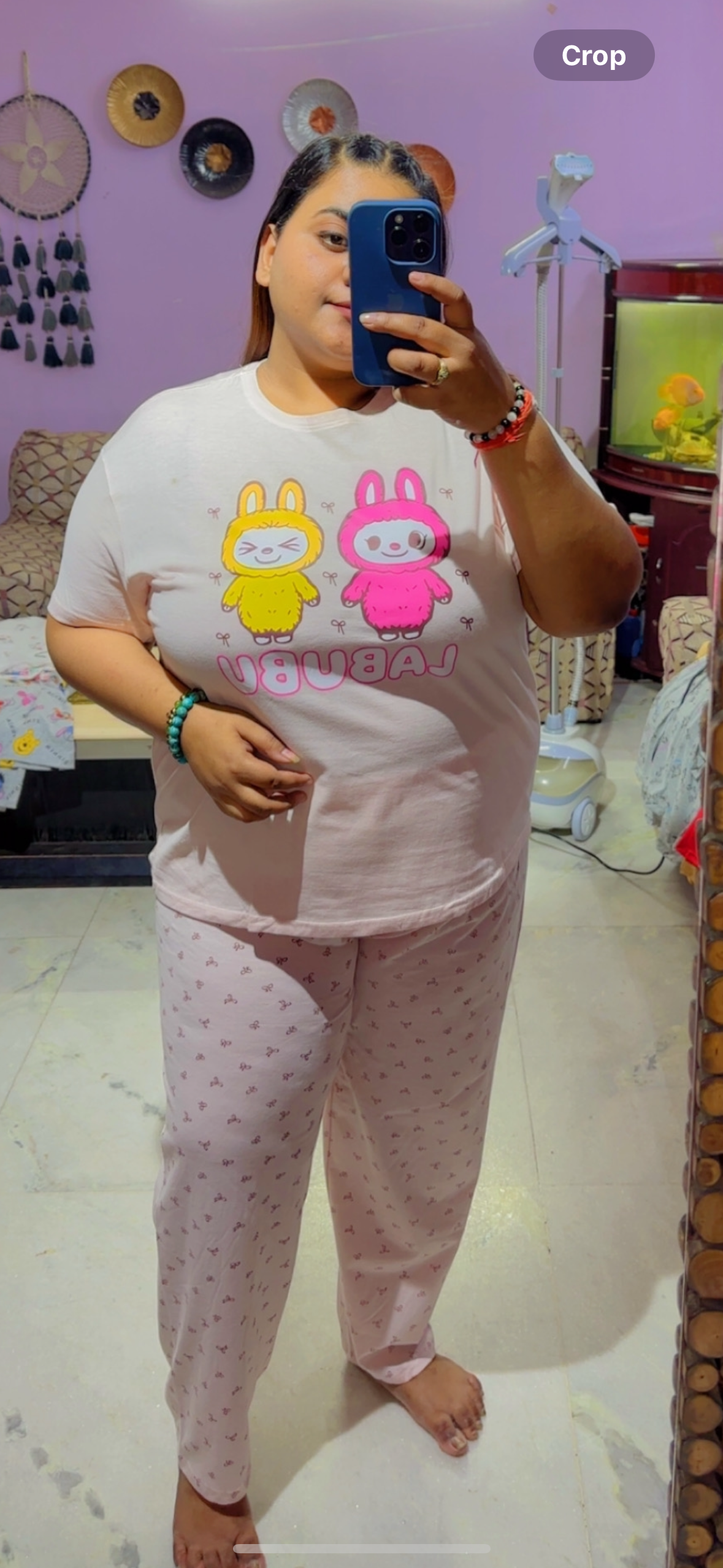 LABUBU PJ NIGHTSUIT