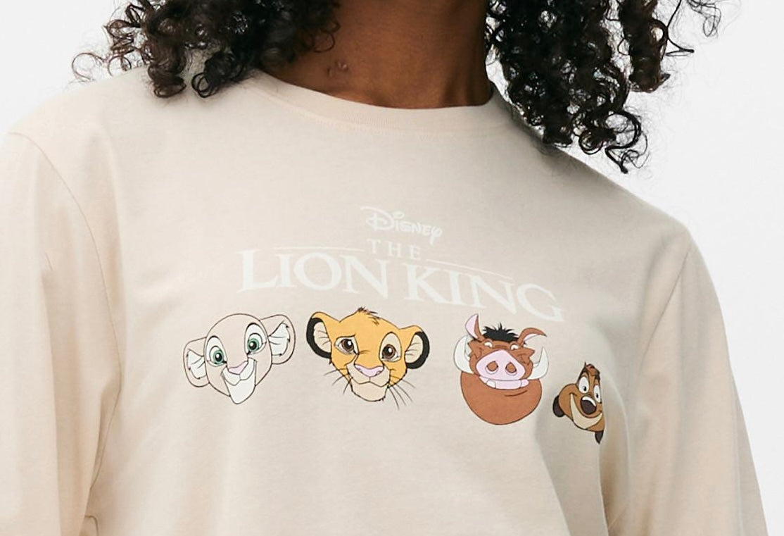 Lion King Oatmeal fluffy pjs Nightsuit