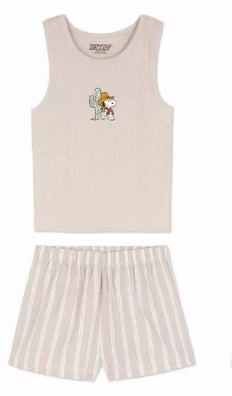 PLUS SIZE RIBBED SHORT SET