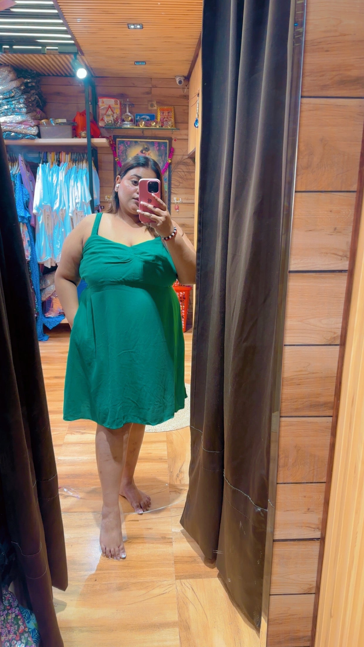 Fit & Flare Mini Dress