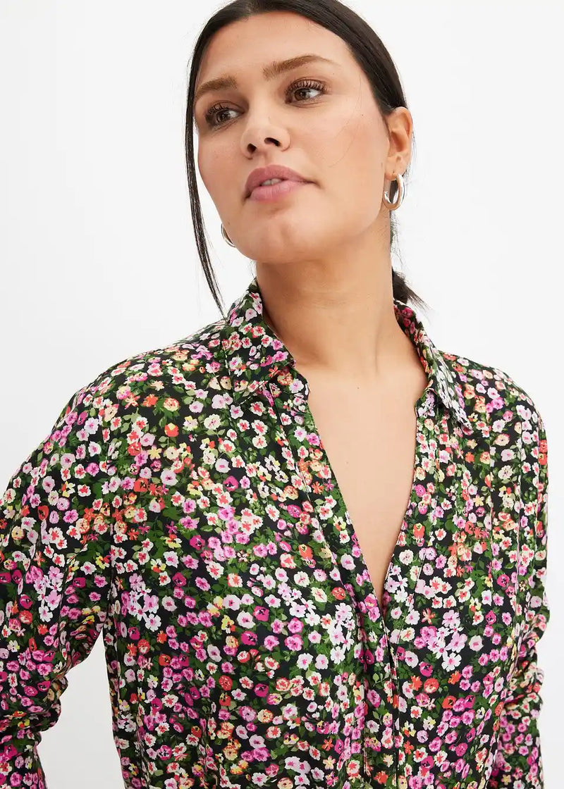 Cotton Printed long floral dress