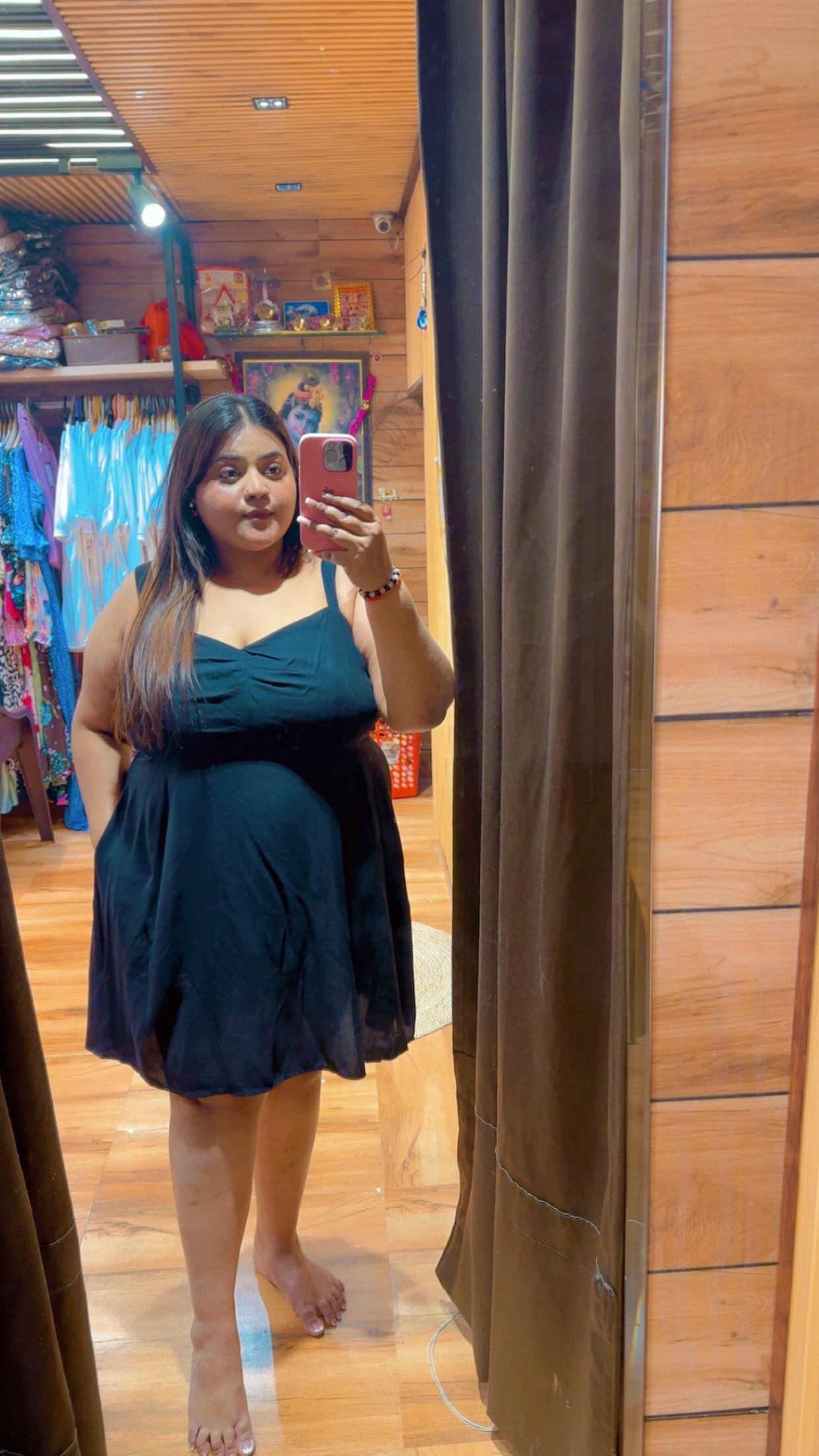 Fit & Flare Mini Dress