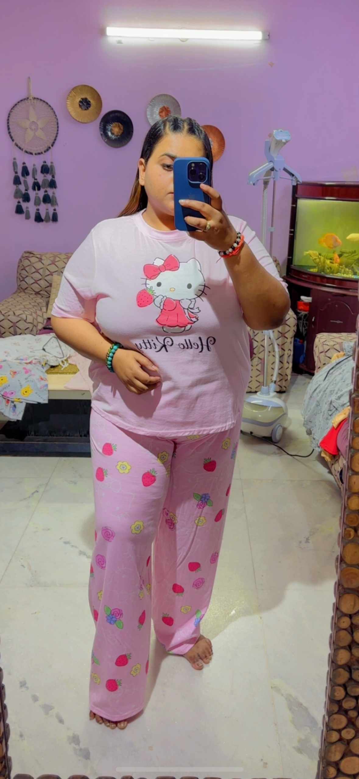 Hello Kitty pjs Nightsuit