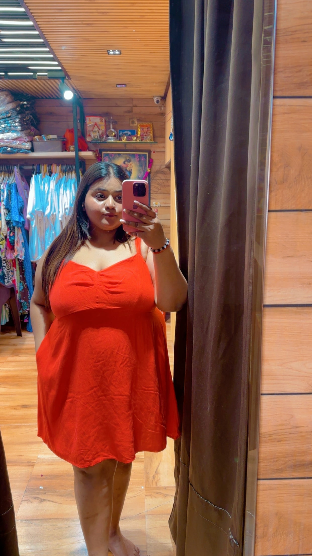 Fit & Flare Mini Dress