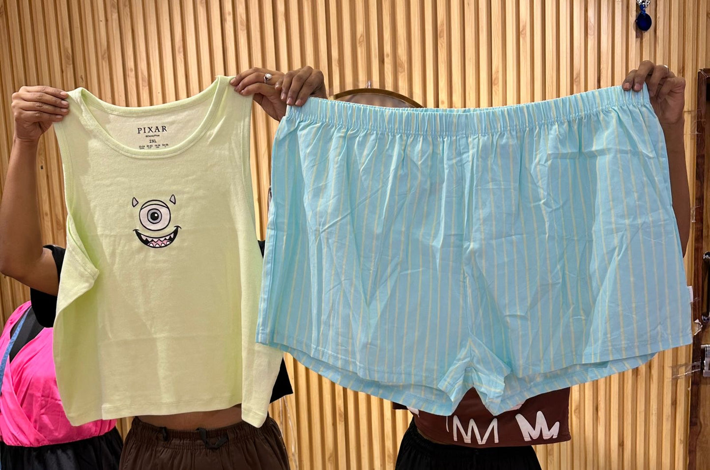 PLUS SIZE RIBBED SHORT SET