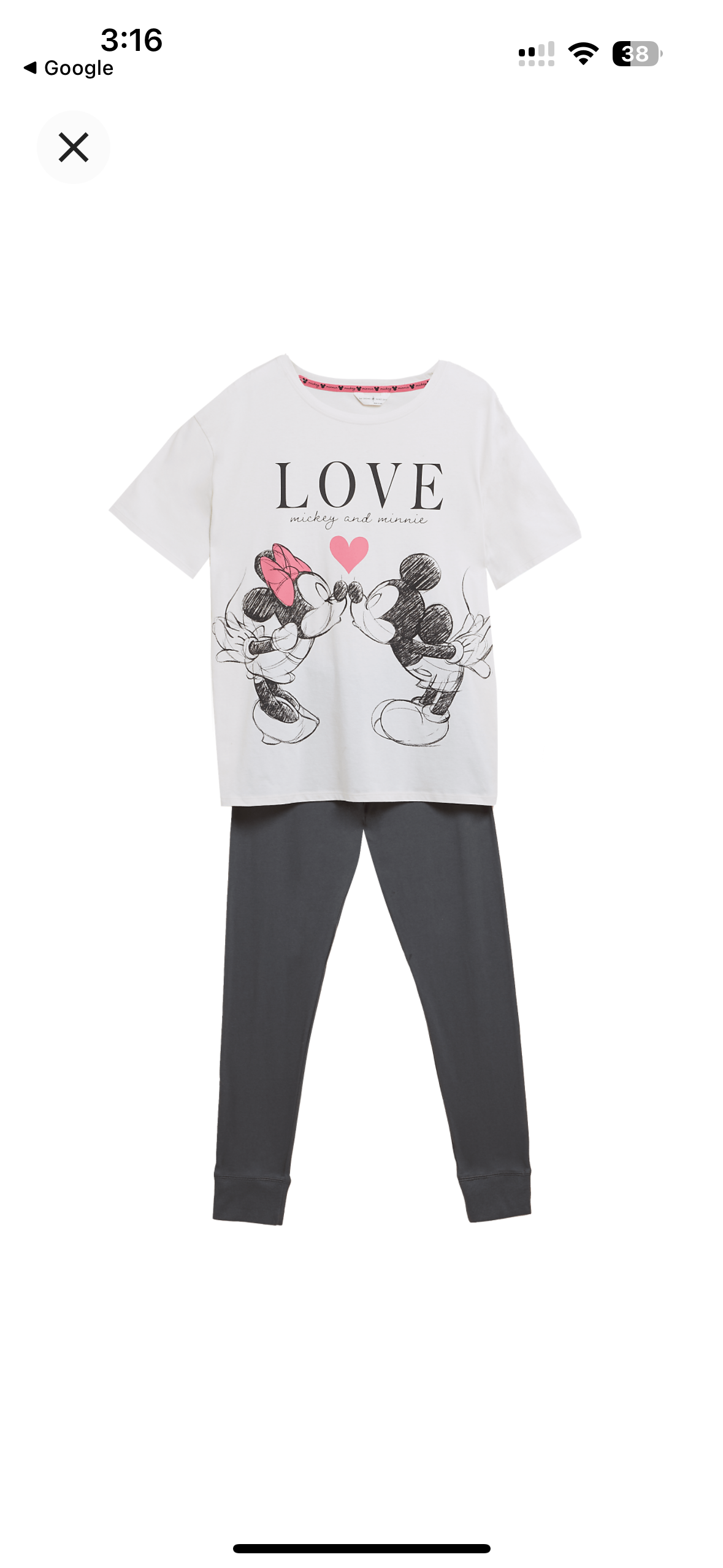 Cotton Rich Mickey Mouse Nightsuit